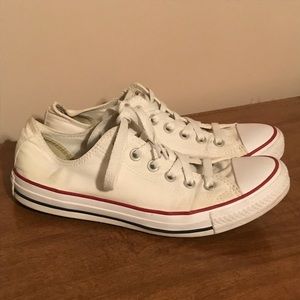 Low Top White Converse